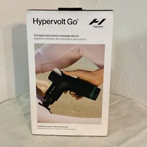 Hyperice Hypervolt Go Compact Percussion Massage Device, NIB/Sealed